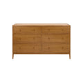 Chest of Six Drawers 800mm Wide in Solid Ash