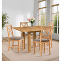 Dining for Four in a Small Room Package in Solid Oak