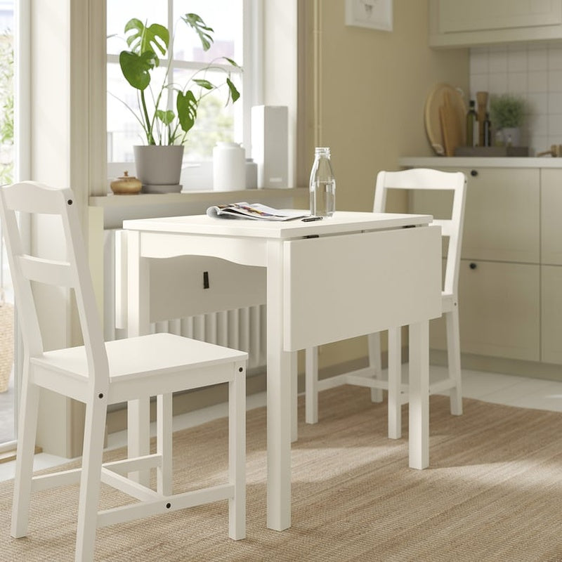 Drop Leaf Table and Narrow Sideboard in Birch Plywood