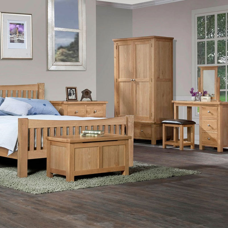 Flat Share Bedroom Package in Solid Oak