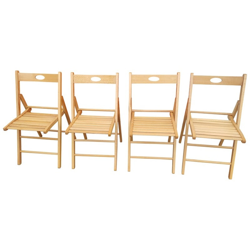 Folding Chair in Solid Ash