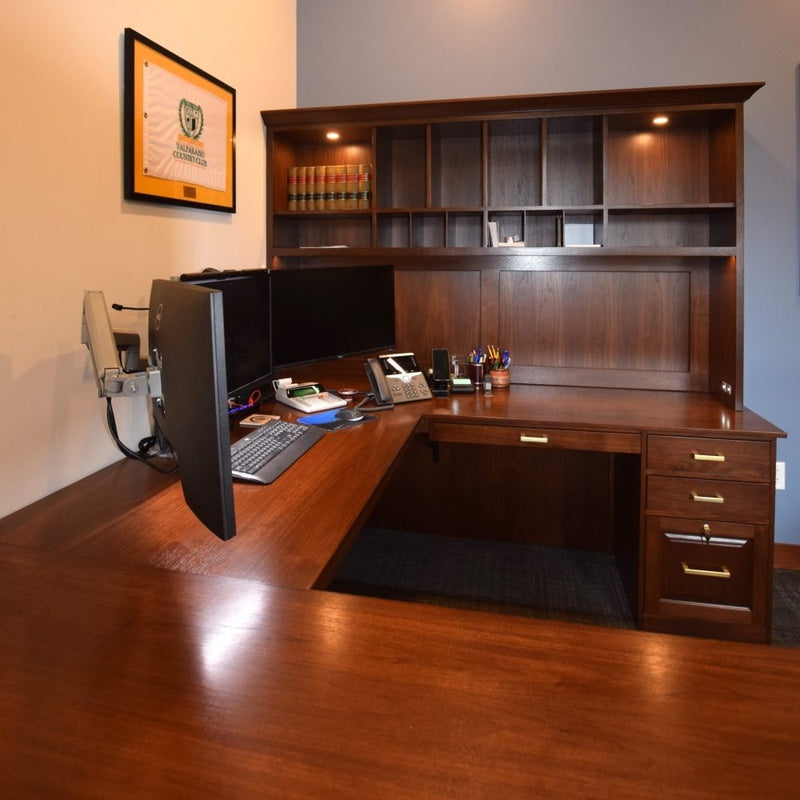 Full Home Office Package in Solid Walnut