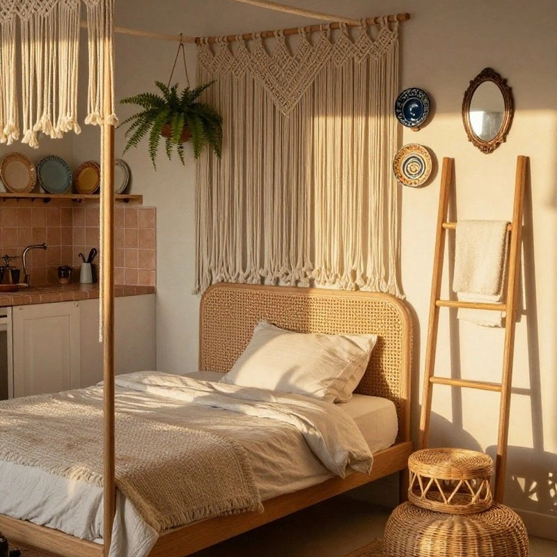 Micro Studio Package in Rattan and Ash