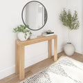 Narrow Console Table 800mm Wide by 250mm Deep in Birch Plywood