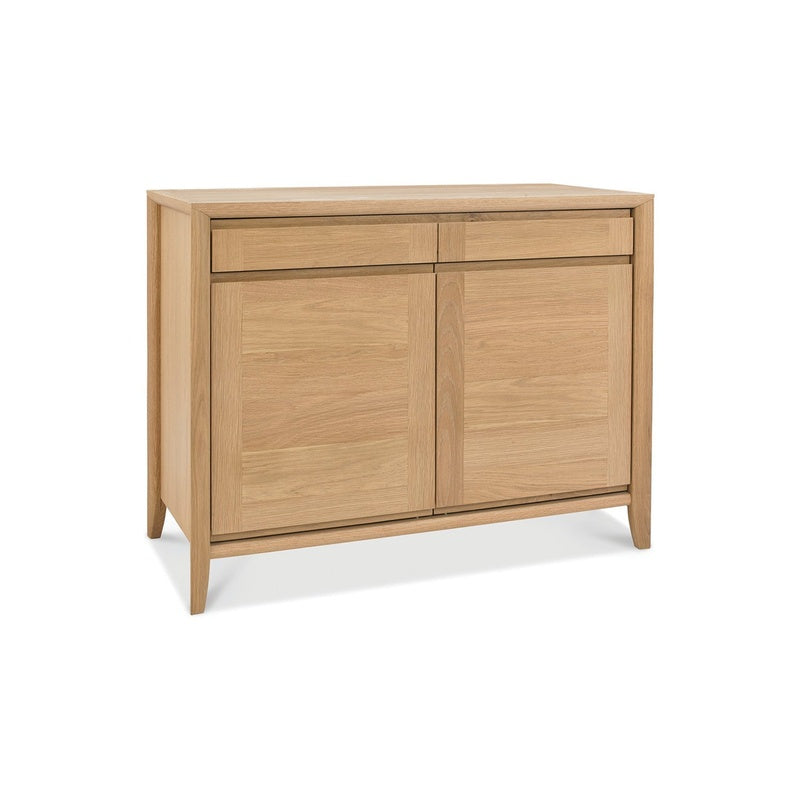 Narrow Sideboard 800mm Wide by 400mm Deep in Solid Oak