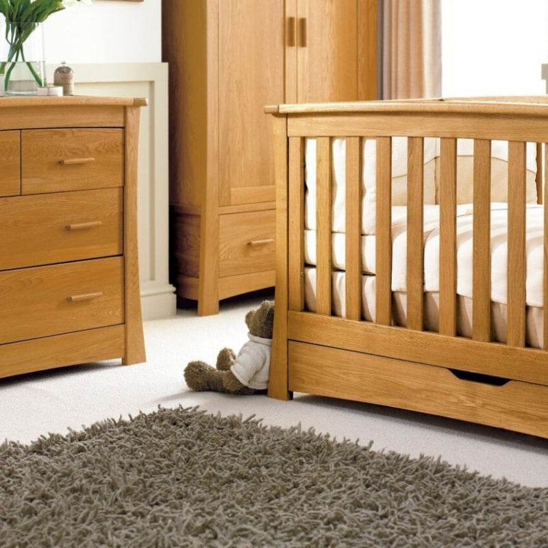 Nursery Corner Package in Solid Oak