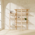 Open Shelf Room Divider 800mm Wide in Birch Plywood