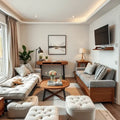 Small Living Room Package in Solid Oak