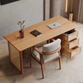 Standing Desk Package in Rattan and Ash